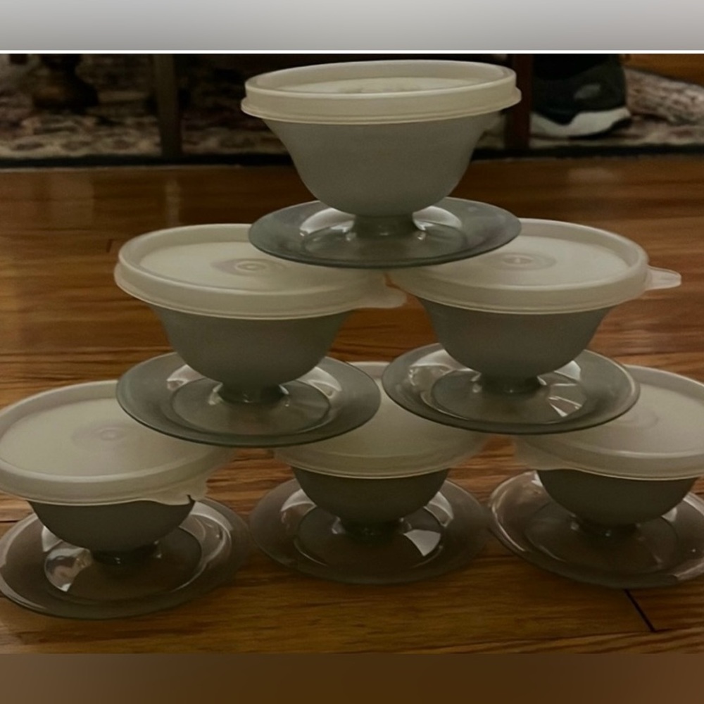 💫Vintage Tupperware Dessert Cups